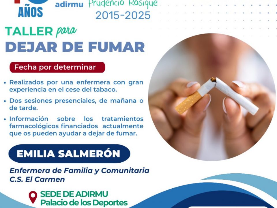 taller para dejar de fumar