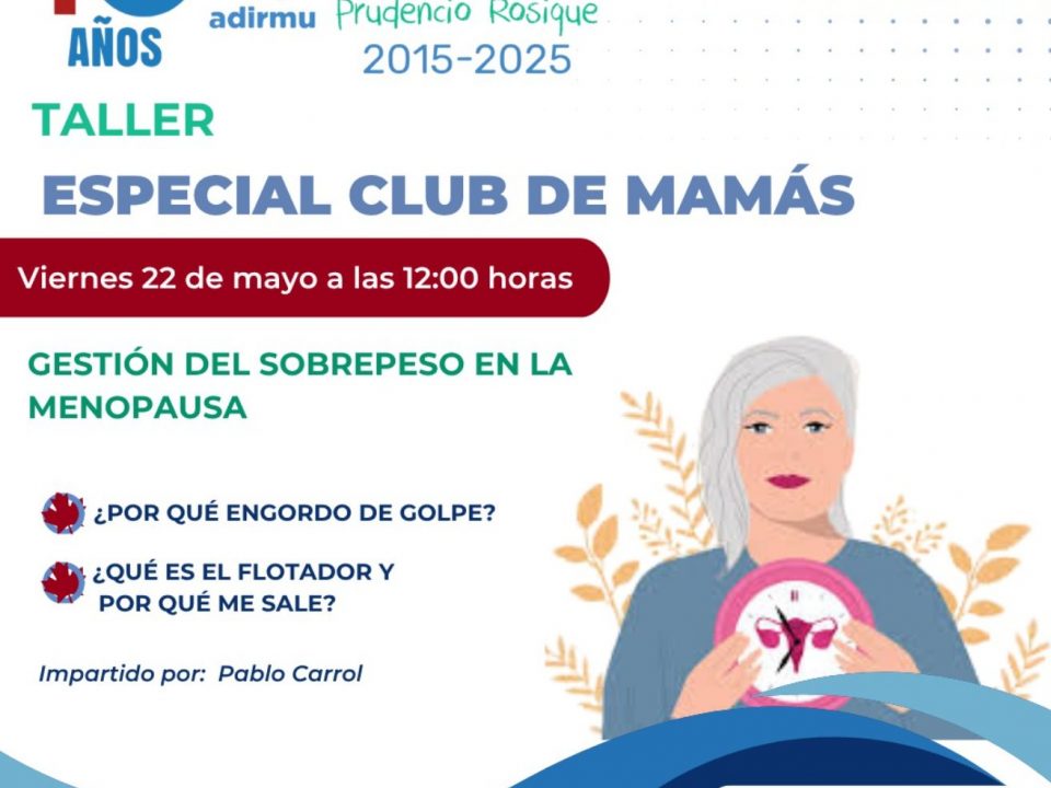Gestión dde sobrepreso en la menoupasa